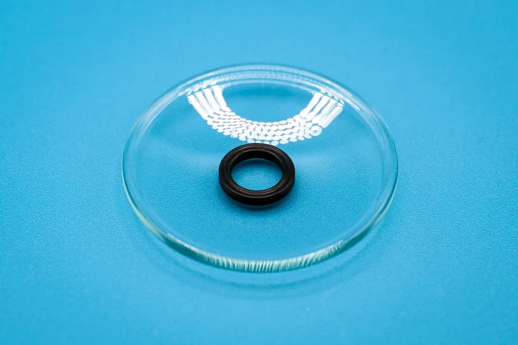 Quadratischer O-Ring, schwarz, 7,65 x 1,78 mm