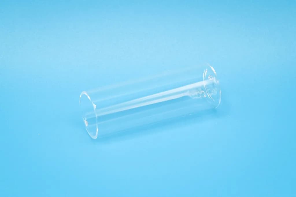 Quarz-Aschetiegel, 60 mm mit Boden