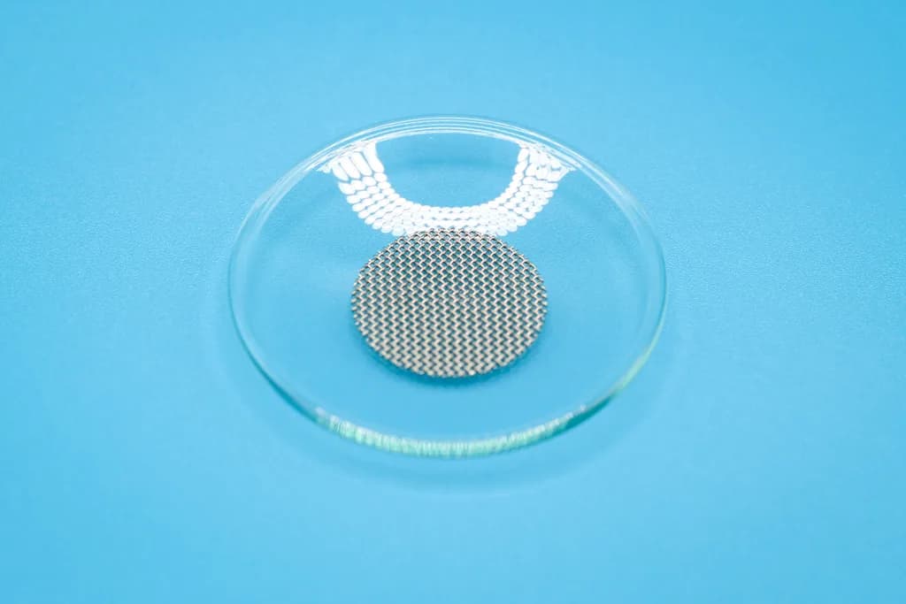 Wire mesh ronde, diameter = 22 mm