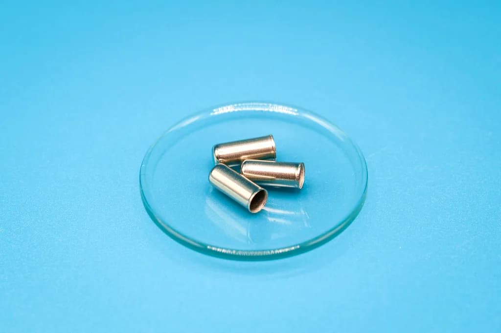 Nickelkapseln für Flüssigkeiten 4,5 x 10 mm