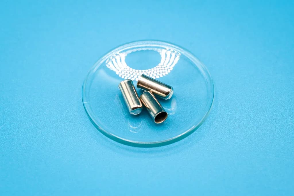 Nickelkapseln (99,9%, Sauerstoff<10 ppm) 4,5 x 10 mm