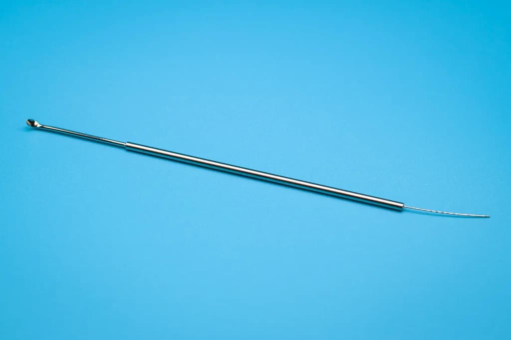 Mikrospatel (gebogen) für Linkshänder