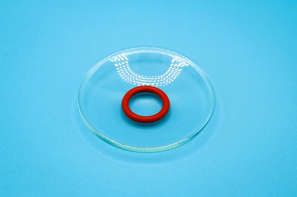 O-Ringe 12,37 x 2,62mm, rot, Silikon 70° shore