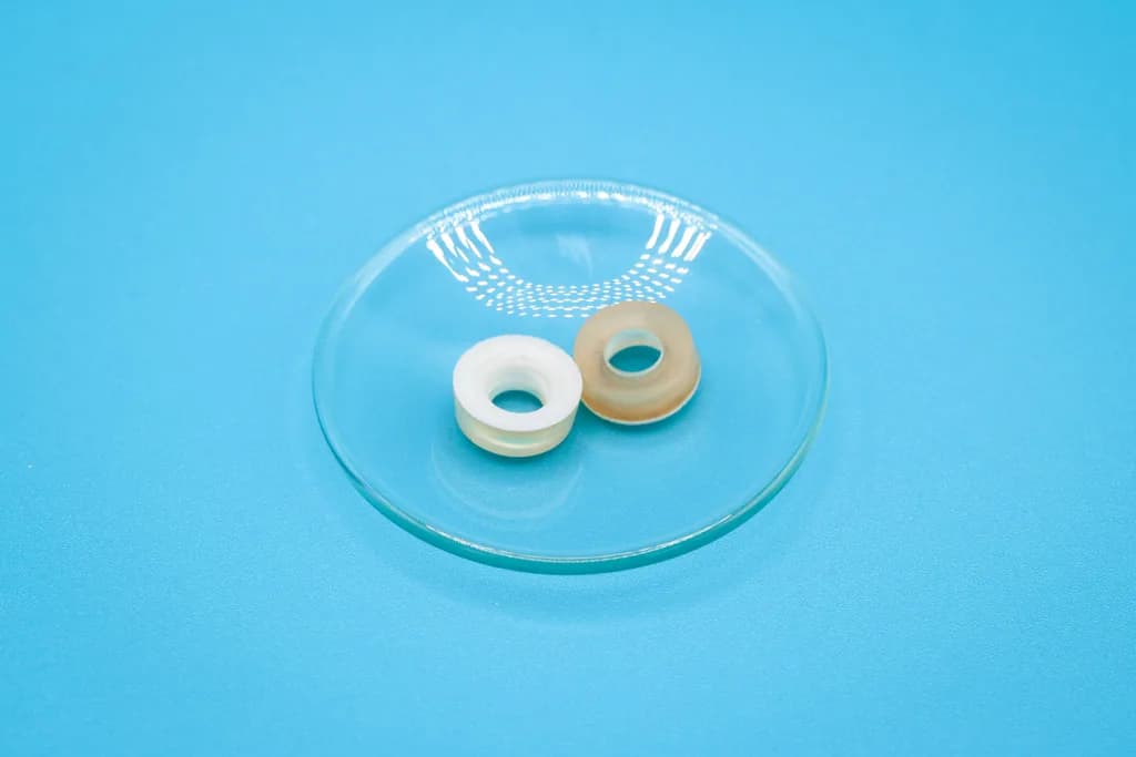 Silikondichtung 6 x 3 mm, PTFE - beschichtet