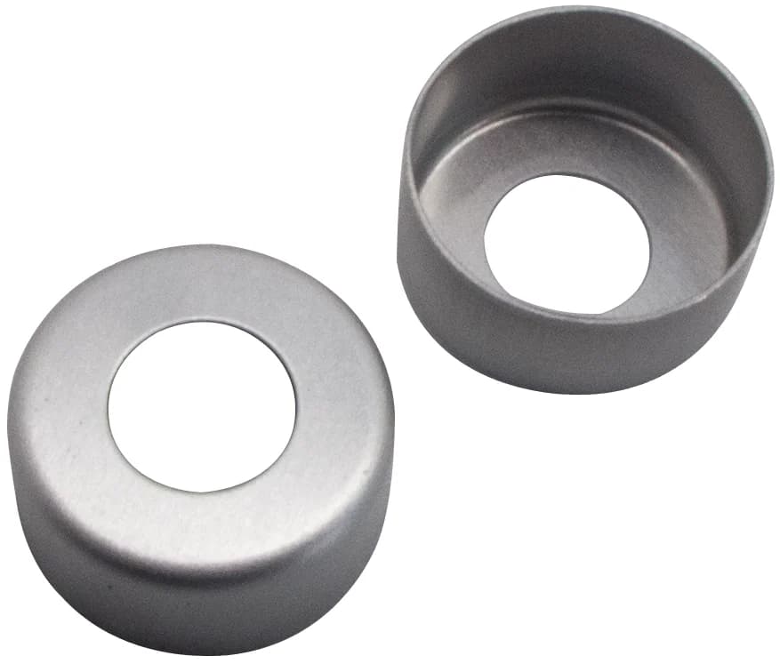 11mm Aluminum Cap,plain, 5.5mm centre hole