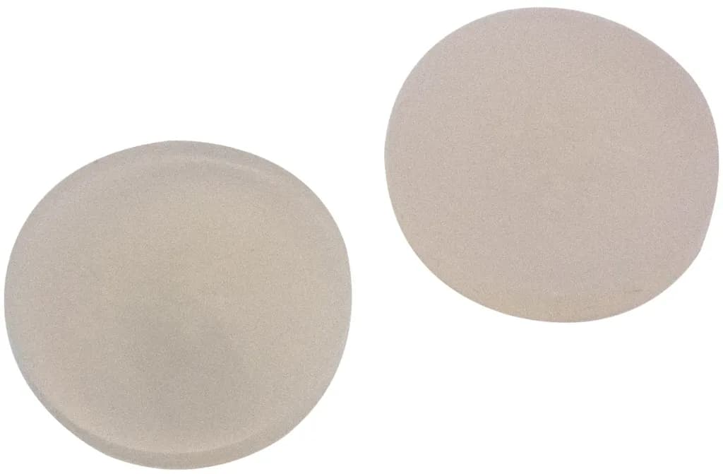 22 mm Septa, Silicone white / PTFE beige 45° shore A, 3.2 mm EPA-Quality