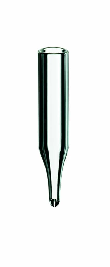 0.3 ml Micro-Insert, 31 x 6 mm, clear glass, 1st hydrolytic class, 12 mm top