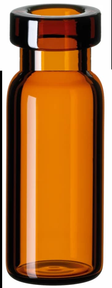 1,5mL Crimp Neck Vial, 32 x 11,6mm,amber glass 1.hydrol.class,wide opening