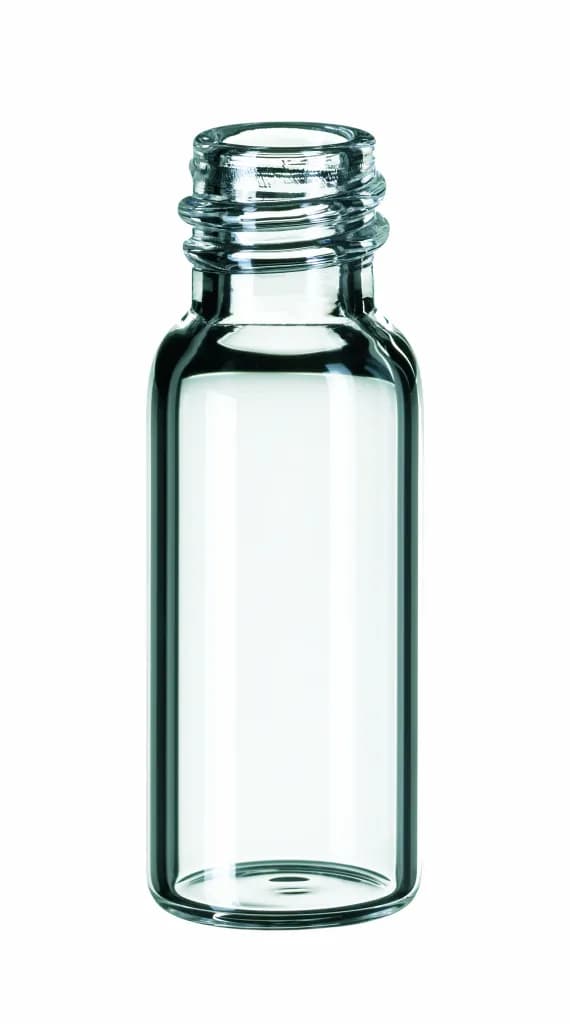 1.5 ml screw neck vial, 32 x 11.6 mm clear glass, 1.hydrolytic class, small opening