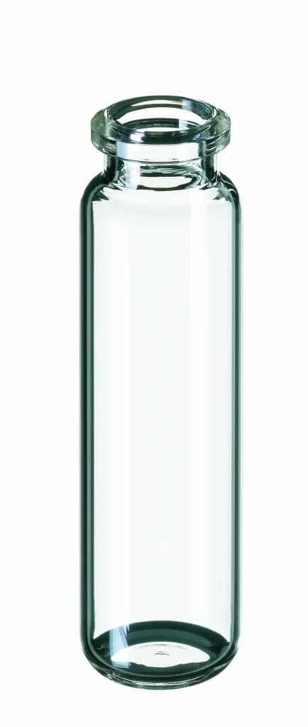 20 ml Headspace Vial, rounded bottom clear glass, 75.5 x 23 mm, 1st hydrolytic class