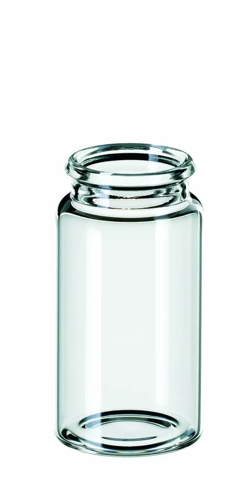 15ml Snao Cap vial ND22, 48 x 26mm, clear glass, 3nd hydrol. class / 1000