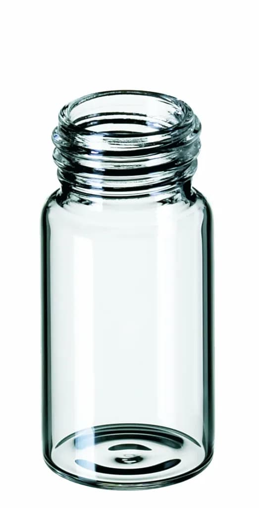 20 mL EPA screw neck vial, 57 x 27.5 mm clear glass, 1 st hydrol. class