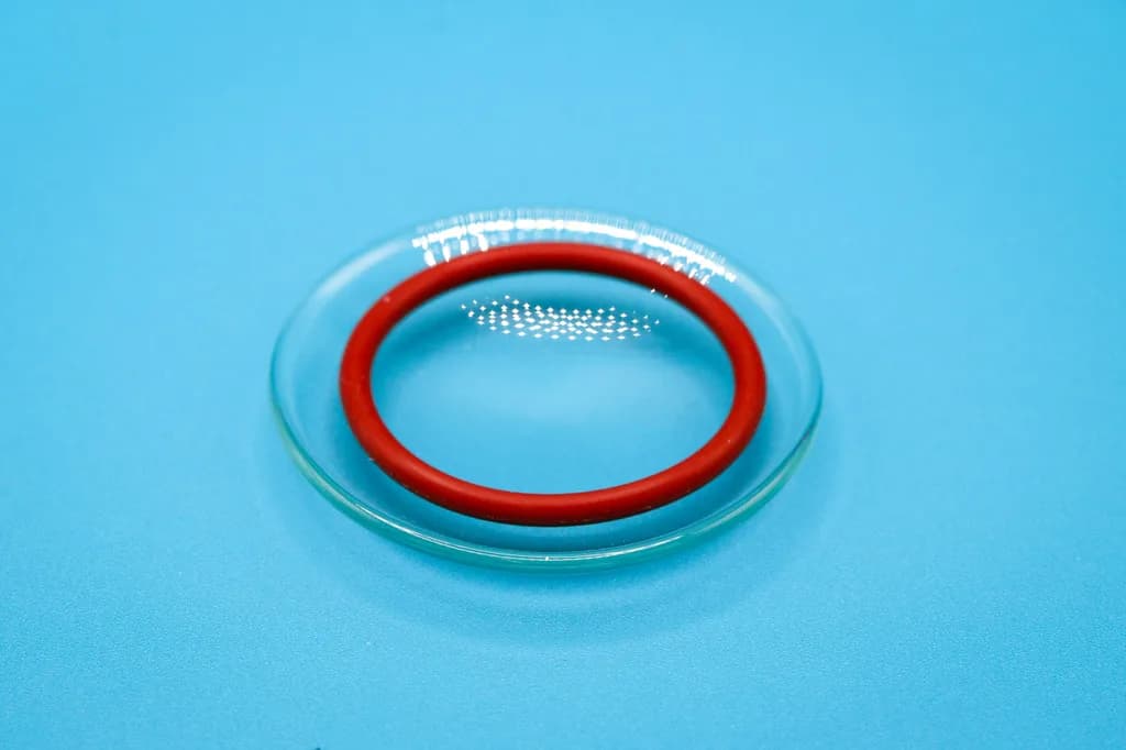 O-ring 32 x 3 mm, red, silicone (Vario Max flange unit)