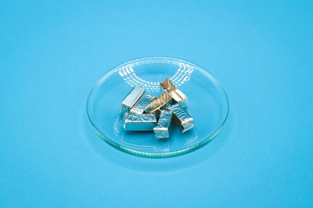 Aluminium boats 10 x 4 x 4.5 mm