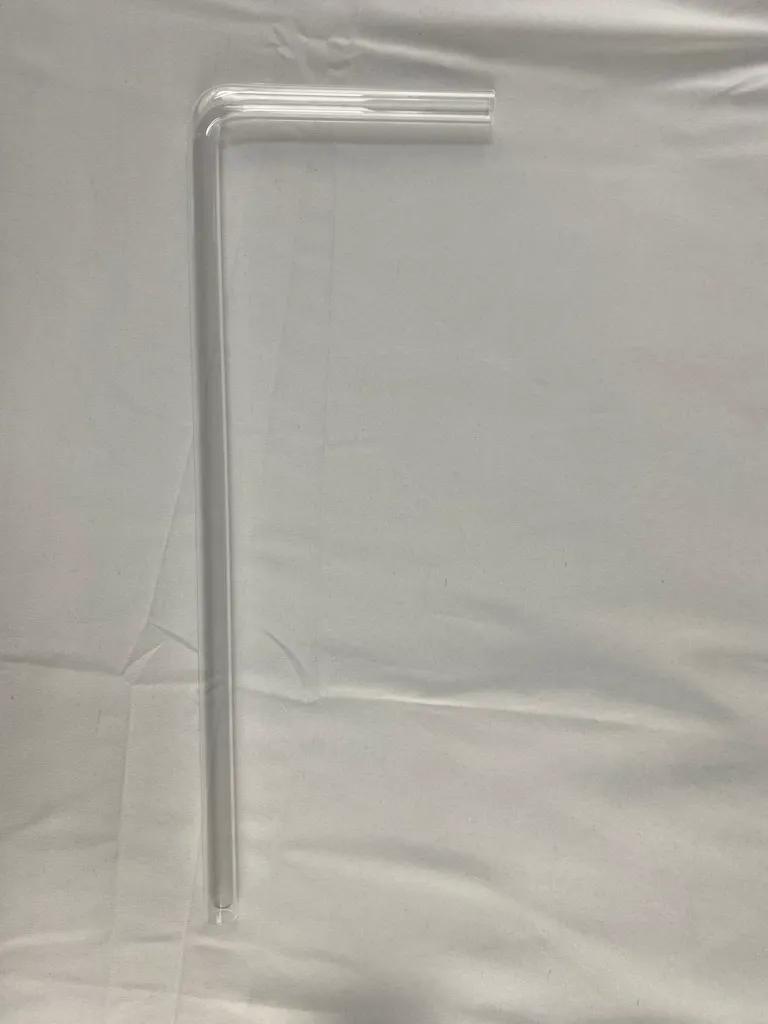 Quarzrohr L-Form für High TOC