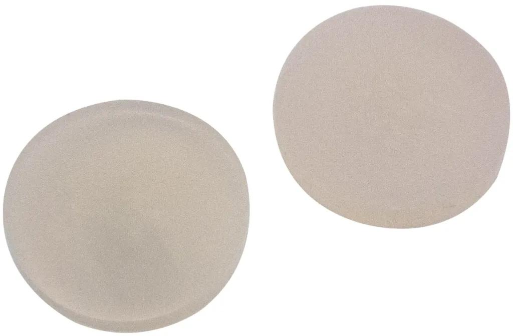 22 mm Septa, Silicone white / PTFE beige 45° shore A, 3.2 mm EPA-Quality