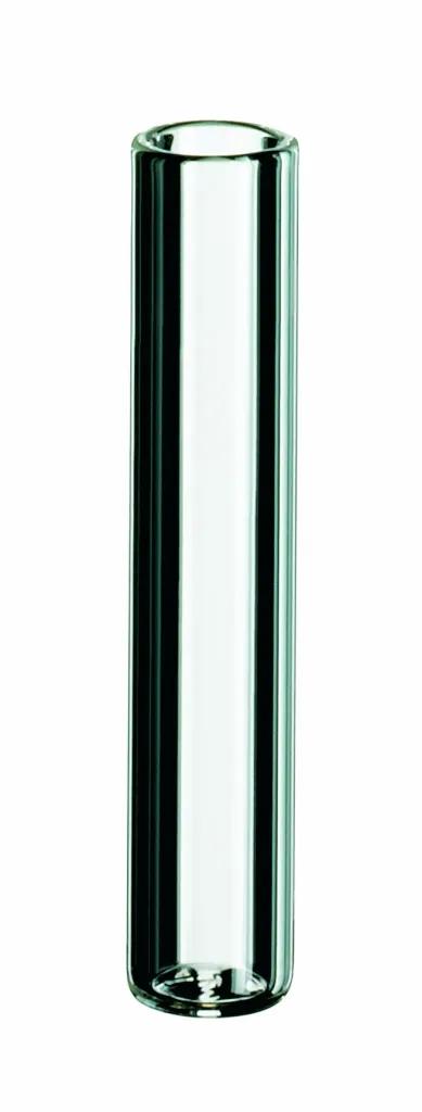 0,2 ml Mikroeinsatz, 31x6 mm Klarglas, mit flachem Boden