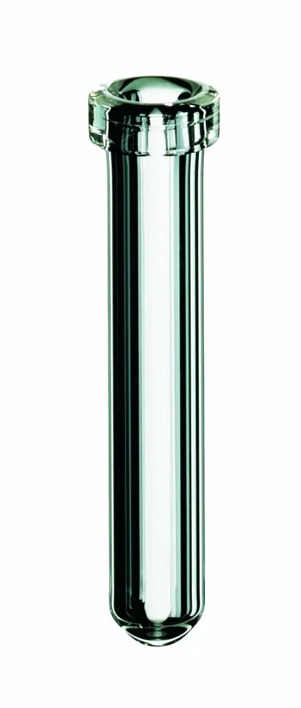 0,3ml Rollrand-Mikroflasche, 31,5 x 5,5mm Klarglas, 1. hydrolytische Klasse, runder Boden