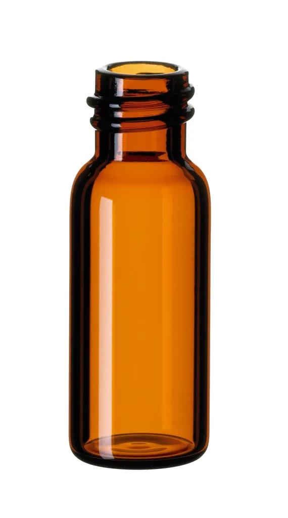 1.5 ml ND8 screw neck vial, 32 x 11.6 mm, amber glass, small opening