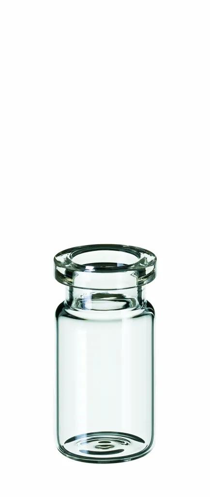 5 ml Rollrandflasche, 38 x 20 mm, Klarglas ND20, 1. Hydrolytische Klasse