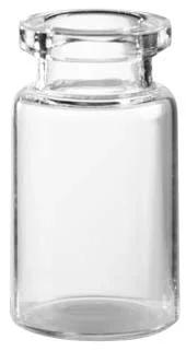 10 ml ND 20 crimp neck vial, 45 x 24 mm clear glass