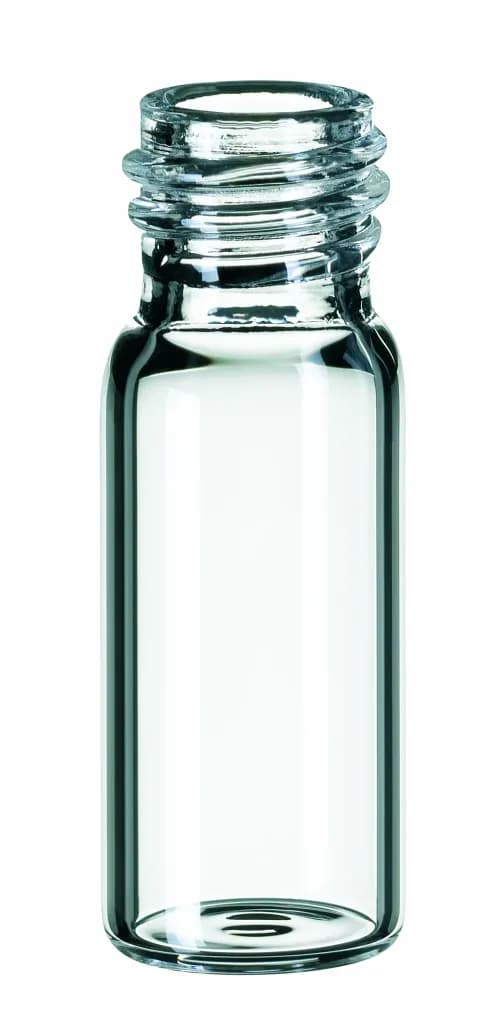 1.5 ml screw neck vial 10-425, 32 x 11.6 mm, clear glass, 1. Hydrolytic class