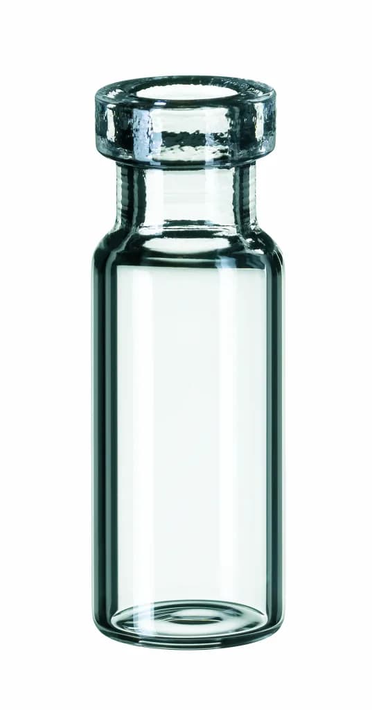 1.5 ml Crimp neck vial ND11, 32 x 11.6 mm, clear glass, wide opening
