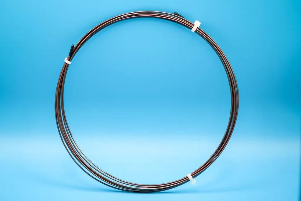 Sulfinert-Leitung 1/16" x 0,03" (0,76 mm), gewickelt, d=18 cm / 5 m